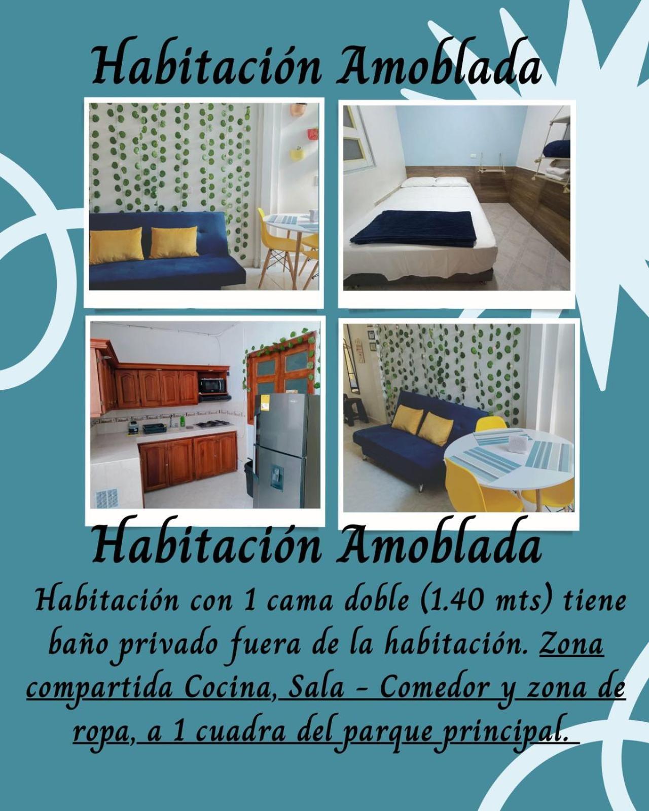 Confortable Habitacion En Apartamento Amoblado Jardín Værelse billede